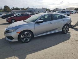 Salvage cars for sale at Martinez, CA auction: 2016 Honda Civic EXL