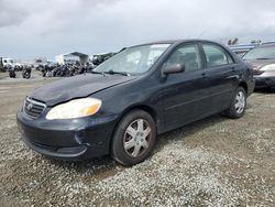 Salvage cars for sale at San Diego, CA auction: 2006 Toyota Corolla CE