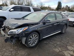 Salvage cars for sale at Portland, OR auction: 2016 Hyundai Sonata Sport