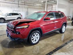 Salvage cars for sale at York Haven, PA auction: 2017 Jeep Cherokee Latitude