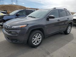 Salvage SUVs for sale at auction: 2016 Jeep Cherokee Latitude