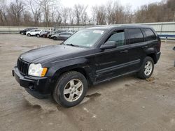 Salvage cars for sale at Ellwood City, PA auction: 2007 Jeep Grand Cherokee Laredo