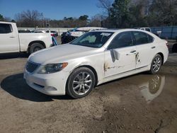 Salvage cars for sale at Shreveport, LA auction: 2009 Lexus LS 460