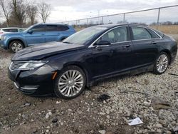 Salvage cars for sale at Cicero, IN auction: 2015 Lincoln MKZ