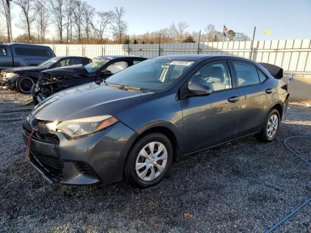 2016 Toyota Corolla L