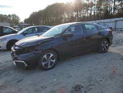 Salvage cars for sale at Seaford, DE auction: 2019 Honda Civic LX