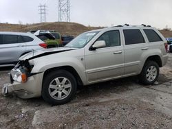 Salvage cars for sale at Littleton, CO auction: 2008 Jeep Grand Cherokee Overland