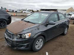 Salvage cars for sale at Brighton, CO auction: 2015 Chevrolet Sonic LT