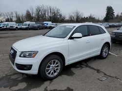 Salvage cars for sale at Portland, OR auction: 2012 Audi Q5 Premium Plus