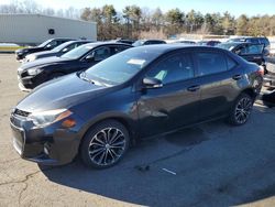 Salvage cars for sale at Exeter, RI auction: 2015 Toyota Corolla L