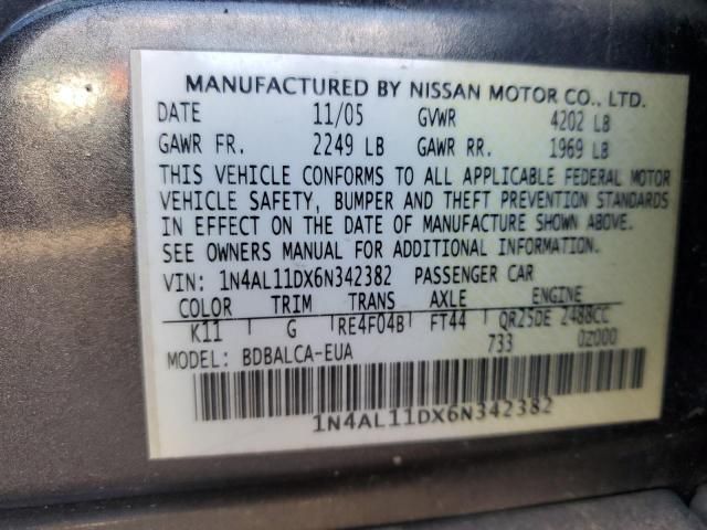 2006 Nissan Altima S