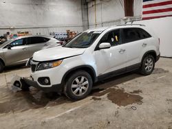 Salvage cars for sale at Milwaukee, WI auction: 2012 KIA Sorento Base