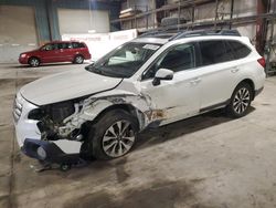 Salvage cars for sale at Eldridge, IA auction: 2015 Subaru Outback 2.5I Limited