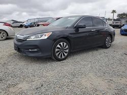 Salvage cars for sale at San Diego, CA auction: 2017 Honda Accord Hybrid