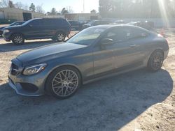 Salvage cars for sale at Knightdale, NC auction: 2017 Mercedes-Benz C 43 4matic AMG