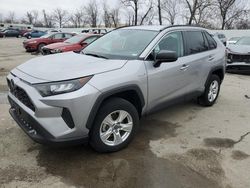 Salvage cars for sale at Bridgeton, MO auction: 2021 Toyota Rav4 LE