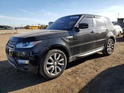 Land Rover salvage cars for sale: 2016 Land Rover Range Rover Sport HSE