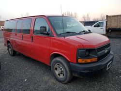 Salvage trucks for sale at Marlboro, NY auction: 2010 Chevrolet Express G3500 LS