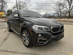 Salvage cars for sale at North Billerica, MA auction: 2016 BMW X6 XDRIVE50I