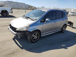 Salvage cars for sale at Martinez, CA auction: 2008 Honda FIT Sport