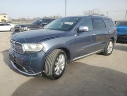 Salvage cars for sale at Wilmer, TX auction: 2020 Dodge Durango Citadel