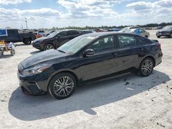 Salvage cars for sale at Arcadia, FL auction: 2022 KIA Forte GT Line