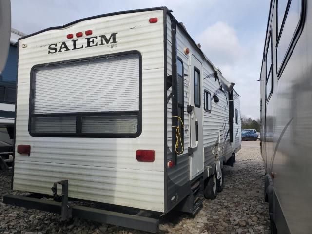 2014 Salem Travel Trailer