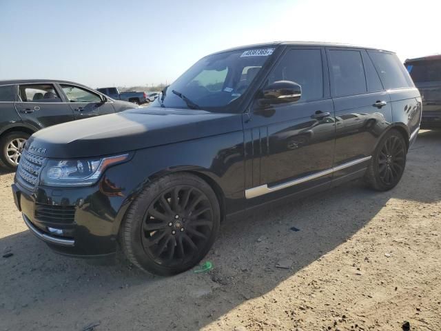 2016 Land Rover Range Rover Supercharged