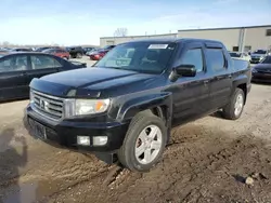 Salvage trucks for sale at Kansas City, KS auction: 2012 Honda Ridgeline RTL