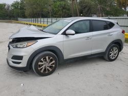 Salvage cars for sale at Fort Pierce, FL auction: 2019 Hyundai Tucson SE