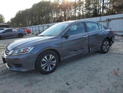 Salvage cars for sale at Seaford, DE auction: 2015 Honda Accord LX