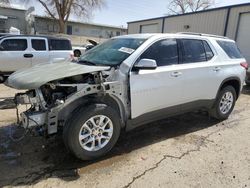 Salvage cars for sale at Albuquerque, NM auction: 2021 Chevrolet Traverse LT