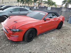 Salvage cars for sale at Opa Locka, FL auction: 2020 Ford Mustang GT