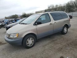 Toyota Sienna le salvage cars for sale: 2000 Toyota Sienna LE