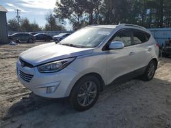 Salvage cars for sale at Midway, FL auction: 2014 Hyundai Tucson GLS