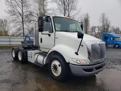 Salvage trucks for sale at Woodburn, OR auction: 2013 International 8600 Semi Truck