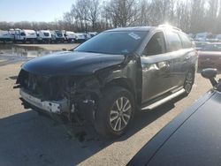 Salvage cars for sale at Glassboro, NJ auction: 2015 Nissan Pathfinder S