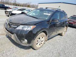 Salvage cars for sale at Spartanburg, SC auction: 2015 Toyota Rav4 Limited