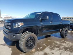 Salvage cars for sale at Littleton, CO auction: 2018 Toyota Tundra Crewmax SR5