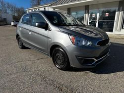 Salvage cars for sale at North Billerica, MA auction: 2020 Mitsubishi Mirage ES