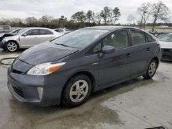 Salvage cars for sale at Byron, GA auction: 2015 Toyota Prius