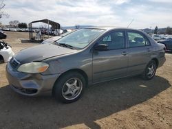 Salvage cars for sale at San Martin, CA auction: 2005 Toyota Corolla CE