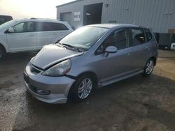 Salvage cars for sale at Elgin, IL auction: 2007 Honda FIT S