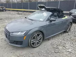 Salvage cars for sale at Waldorf, MD auction: 2017 Audi TT