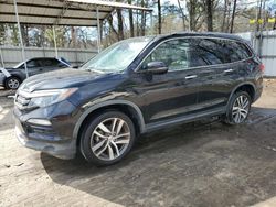 Salvage cars for sale at Austell, GA auction: 2018 Honda Pilot Elite