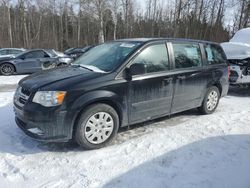 Salvage cars for sale from Copart Cookstown, ON: 2017 Dodge Grand Caravan SE