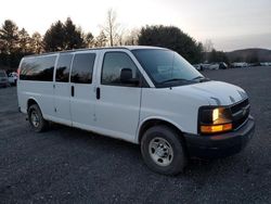 Salvage trucks for sale at Marlboro, NY auction: 2011 Chevrolet Express G3500 LS