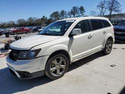 Salvage cars for sale at Byron, GA auction: 2017 Dodge Journey Crossroad