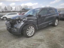 Salvage cars for sale at Spartanburg, SC auction: 2020 Ford Explorer Limited