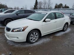 Salvage cars for sale from Copart Ontario Auction, ON: 2010 Honda Accord EXL